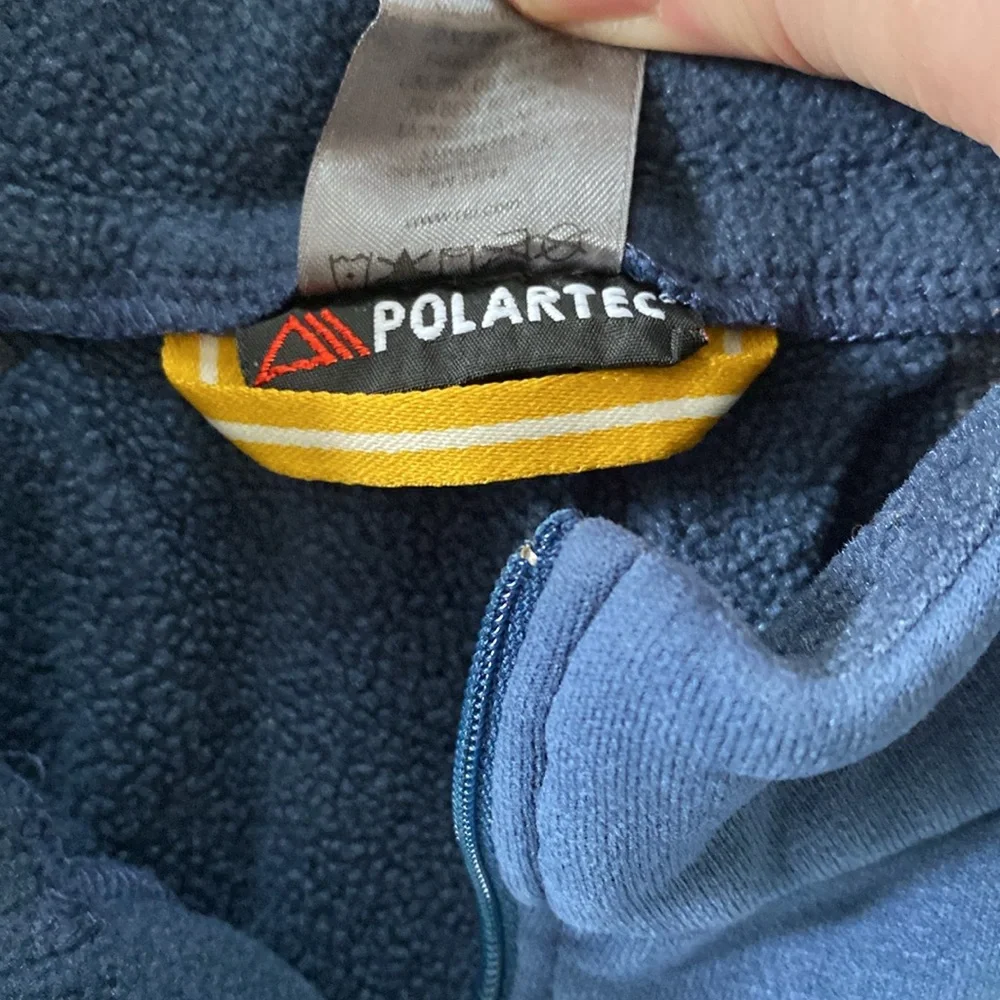 REI / Half-Zip Pullover / Blue / Large - Picture 3 of 8